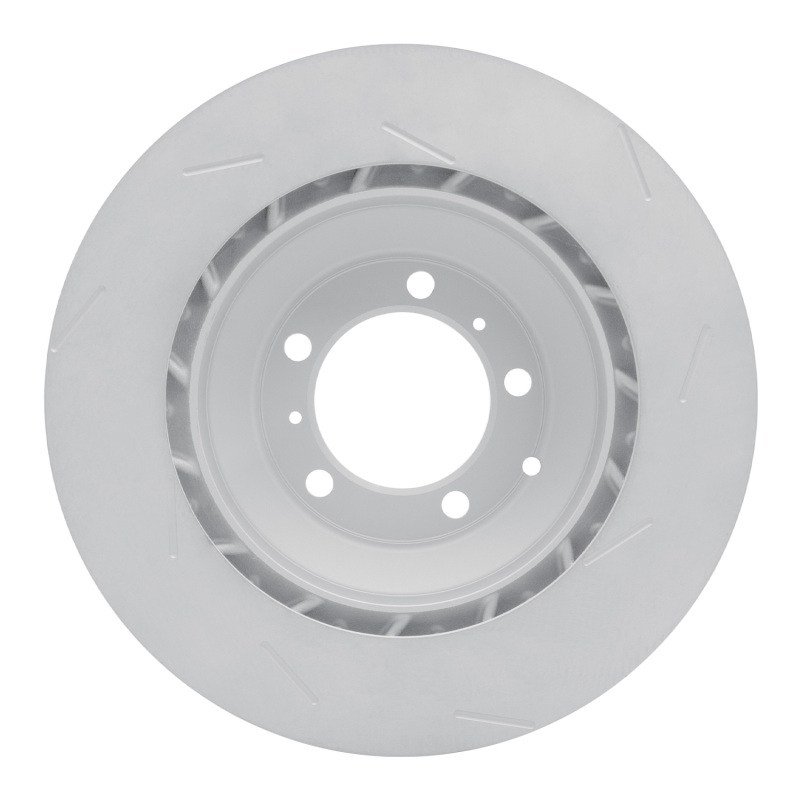Porsche Panamera Brake Rotor (1) - Right Rear - R1 Concepts - Slotted Carbon Alloy GeoMET - `18-`23